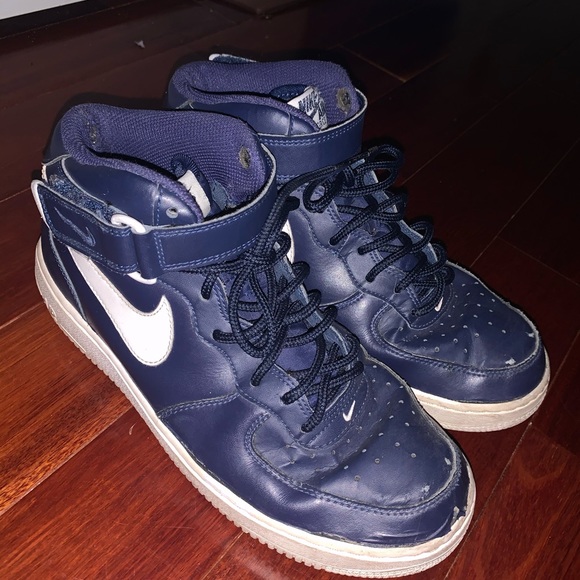 Nike Air Men's Blue Sneakers - Picture 5 of 8